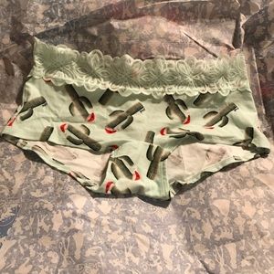 PINK cactus underwear large